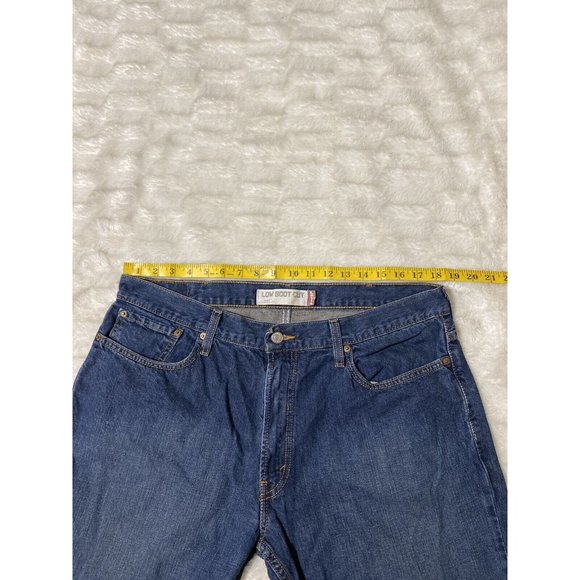 LEVIS 527 Low Boot Cut 38 X 30 (36x30 msrd) JEANS Mens - Picture 6 of 12